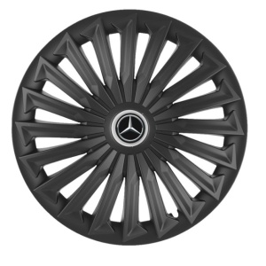 Set 4 capace roti Joy Negru R16 Compatibil Cu Mercedes-Benz