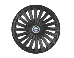 Set 4 capace roti Joy Negru R16 Compatibil Cu VW