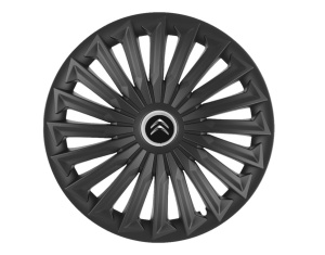 Set 4 capace roti Joy Negru R16 pentru gama auto Citroen