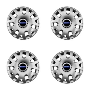 Set 4 capace roti potrivite jantelor de 14 inch (R14) compatibile Volvo, Model - 204 - Img 2