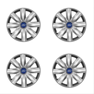 Set 4 capace roti potrivite jantelor de 14 inchi (R14) compatibile FORD Focus,Fiesta,Ka,C-max,Escort,Fusion,Galaxy,Mondeo,Transit,Model-221 - Img 2