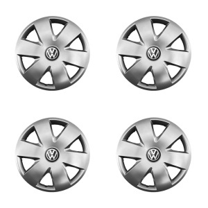 Set 4 capace roti potrivite jantelor de 15 inch (R15) compatibile VW Volkswagen, Model - 308 - Img 2