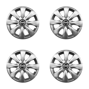 Set 4 capace roti potrivite jantelor de 15 inchi (R15) ch compatibile Nissan, Model - 316 - Img 2
