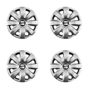 Set 4 capace roti potrivite jantelor de 15 inchi (R15) compatibile gama Seat, model - 321 - Img 2