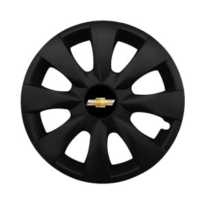 Set 4 capace roti potrivite jantelor de 15 inchi (R15) compatibile CHEVROLET, Model - 316 Black Edition