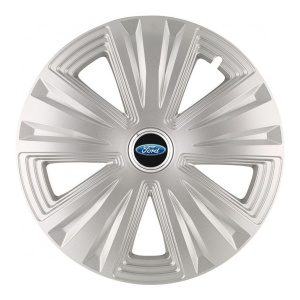 Set 4 Capace Roti, potrivite jantelor de R14, pentru Ford, model glory Gri - Img 3