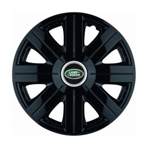 Set 4 Capace Roti, potrivite jantelor de R14, pentru Land Rover, model Cosmos Negru - Img 3