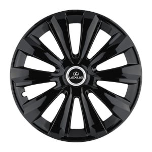 Set 4 Capace Roti, potrivite jantelor de R14, pentru Lexus, model delta negru - Img 3