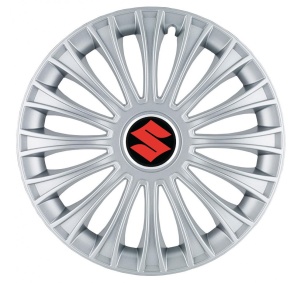Set 4 Capace Roti, potrivite jantelor de R14, pentru Suzuki, model dino cromat