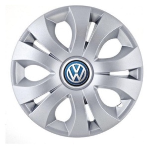 Set 4 Capace Roti, potrivite jantelor de R15, Compatibil Cu Volkswagen, model top crom - Img 3