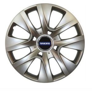 Set 4 Capace Roti R14, Potrivite Jantelor de 14 inch, Pentru Volvo, Model 225 - Img 3