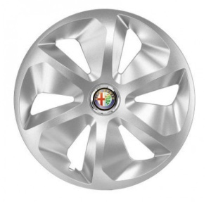 Set 4 Capace Roti Roco Gri R14, pentru Alfa Romeo