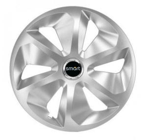 Set 4 Capace Roti Roco Gri R14, pentru Smart