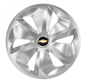 Set 4 Capace Roti Roco Gri R15, pentru Chevrolet - Img 1