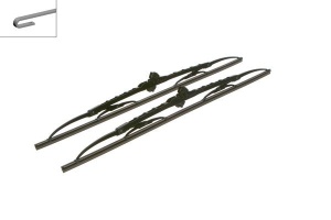 Set stergatoare Bosch ECO, pentru parbriz 55 cm si 55 cm, pentru prindere clasica (carlig)