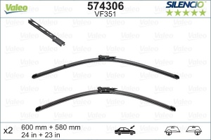 Set Stergatoare Valeo Silencio X.Trm 600/580 Mm Vf351