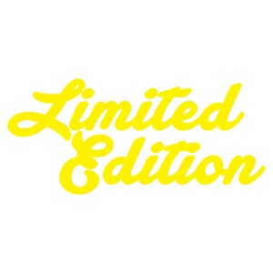 Sticker auto ''Limited edition'', galben