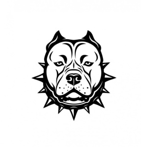 Sticker Caine Serios 15 cm, Creative Rey®