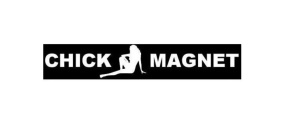 Sticker parasolar auto Chick Magnet, Creative Rey®