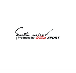 Sticker Sportmind Ford Sport 20x5.5 cm, Creative Rey®