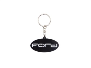 Breloc auto din plastic negru, Ford