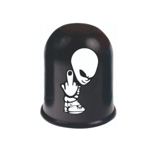 Capac protectie carlig pentru remorca auto, plastic, Baiat smecher - Img 2