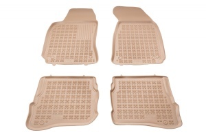 Covorase Presuri Auto Cauciuc Dedicate Bej VW PASSAT B5 1996 - 2005