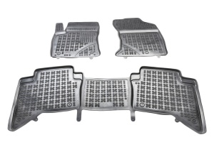 Covorase Presuri Auto Cauciuc Dedicate Toyota HILUX AN120, AN130 4 usi 2015 - 2020, 2020 -