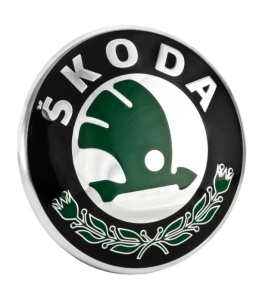 EMBLEMA SKODA VERDE