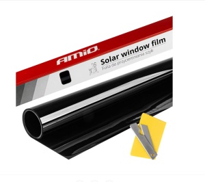 Folie auto fumurie Negru ultra-inchis 0,5x3m (1%)