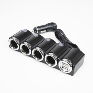 INCARCATOR AUTO PNI LIGHTER 04 CU 4 IESIRI BRICHETA 12V/24V SI 2 IESIRI USB (1A), INDICATOR LED - Img 6