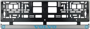 Set 2 bucati, suport numar inmatriculare Volvo