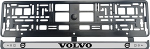 Set 2 bucati, suport numar inmatriculare VOLVO