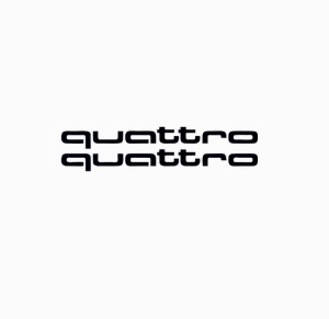 Set 2 Stickere Quatro 50x3 cm, Creative Rey®