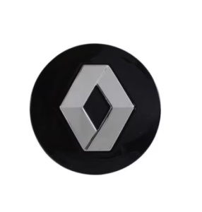Set 4 Capace Jante Aliaj Renault 50mm – 57mm, Negru