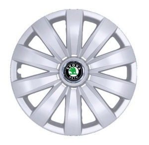 Set 4 Capace Roti 14 inchi (R14), Compatibile cu Skoda, Model 226