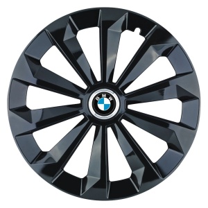 Set 4 Capace Roti 14 inchi (R14) Fame Negru, Compatibile Cu BMW - Img 3