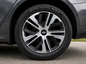 Set 4 Capace Roti 14 inchi (R14) Raven Gri-Negru, Compatibile Cu Hyundai - Img 3