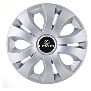 Set 4 Capace Roti 15 inchi (R15), Compatibil Cu Lexus, model Top Gri - Img 2
