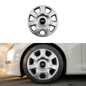 Set 4 capace roti 15 inchi (R15) Compatibile Cu Audi model - 336 - Img 3