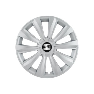 Set 4 capace roti 15 inchi (R15) Delta Gri, Compatibile Cu Seat - Img 3
