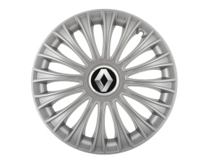 Set 4 Capace Roti 15 inchi (R15) Dino Gri, Compatibile cuRenault