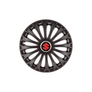 Set 4 Capace Roti 15 inchi (R15) Dino Negru, Compatibile cu Suzuki - Img 3