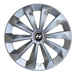Set 4 Capace Roti 15 inchi (R15) Fame Gri, Compatibile Cu Hyundai