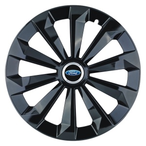 Set 4 Capace Roti 15 inchi (R15) Fame Negru, Compatibile Cu Ford - Img 3