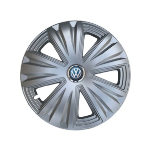 Set 4 capace roti 15 inchi (R15) Glory Gri, Compatibile cu Volkswagen - Img 3