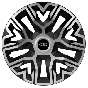Set 4 Capace Roti 16 `` Best Gri-Negru, Compatibile Cu Audi - Img 1