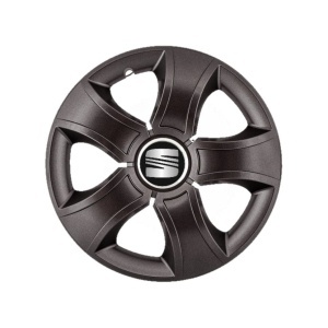 Set 4 Capace Roti 16 inchi (R16) Bis Negru, Compatibile Cu Seat - Img 3