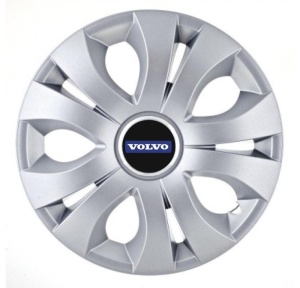 Set 4 Capace Roti 16 inchi (R16), Compatibil Cu Volvo, model Top Gri