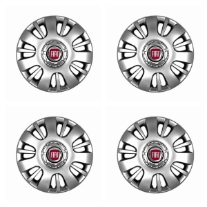 Set 4 Capace Roti 16 inchi (R16) Compatibile Cu FIAT, model - 407 - Img 2